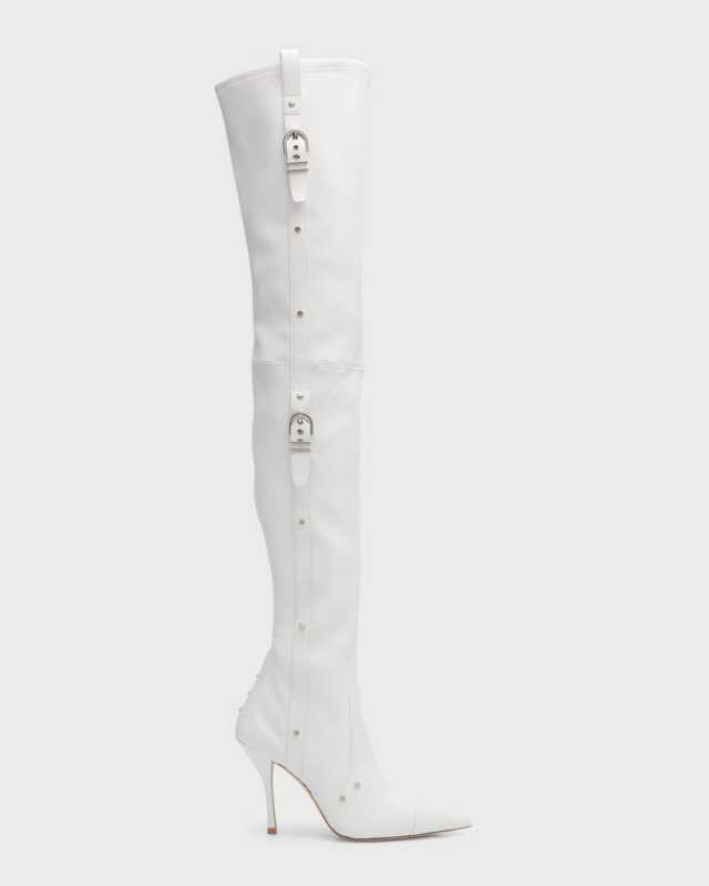 Ultrastuart Maverick Over-The-Knee Stretch Leather Boots